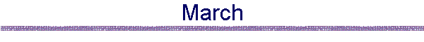 March